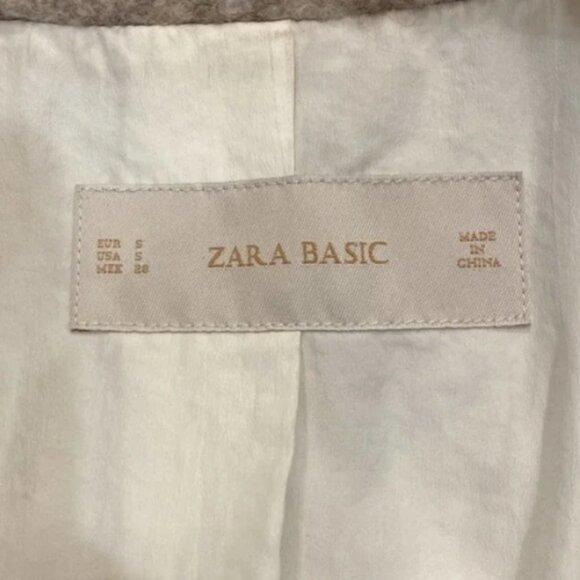 ZARA CHIC MINIMALIST COAT size M - Picture 5 of 7